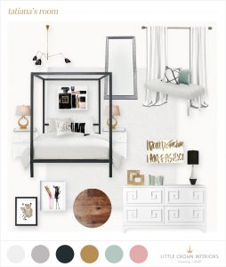 girl bedroom edesign