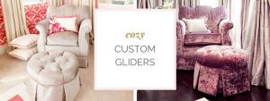 custom nursery glider