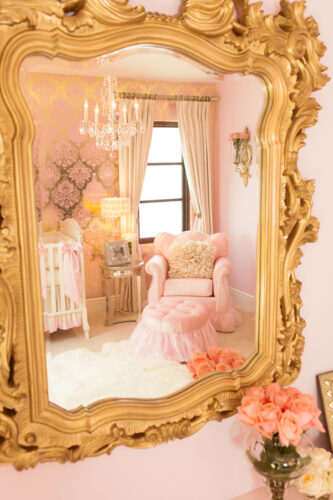 gold nursery design