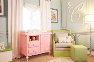 Laila Ali's Nursery by Little Crown Interiors