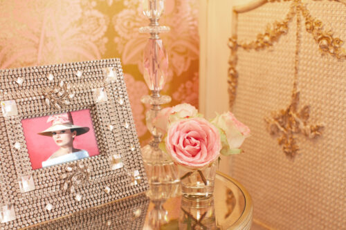 glam gold nursery