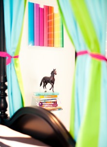 neon kids bedroom