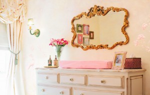 pink traditional nursery