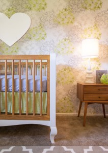 green modern nursery