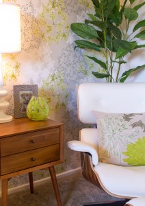 mid century modern nursery