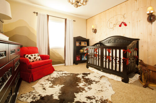 rustic western nursery