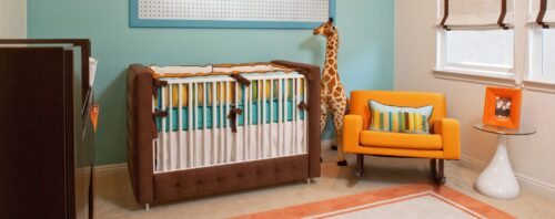 Modern Boys Nursery Design