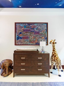 modern safari nursery