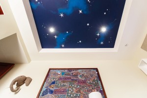 nursery ceiling mural