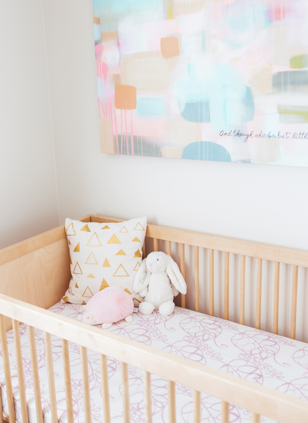 Pastel Nursery Decor | Little Crown Interiors