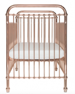 Metallic Rose Gold Crib