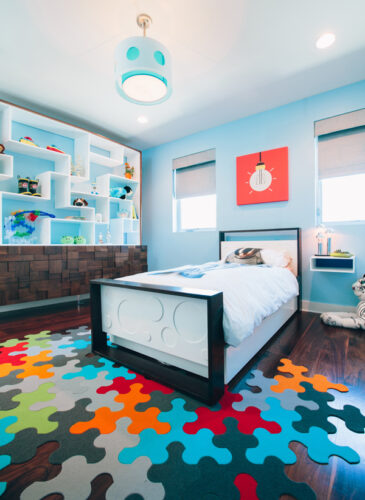 modern boys bedroom