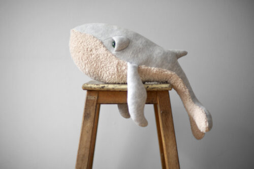 Oversized Stuffed Whale Nursery