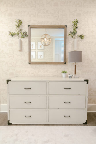 Neutral Nursery by Little Crown Interiors