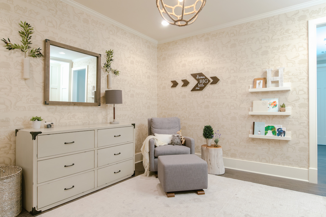 Neutral Nursery by Little Crown Interiors