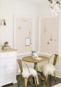 Designer Girl's Bedroom by Little Crown Interiors