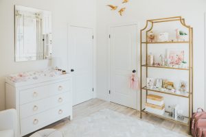 Jessi Malay's Floral Nursery | Little Crown Interiors