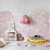 Pink Forest Wallpaper | Little Crown Interiors