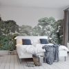 Green Tree Forest Wall Mural | Little Crown Interiors Shop
