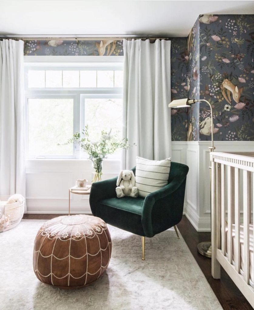 How to Install Curtains in the Nursery