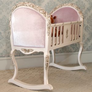 Beautiful Bassinets | Upholstered Cradle