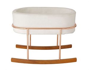 Beautiful Bassinets | Modern Rose Gold Bassinet