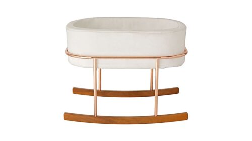Beautiful Bassinets | Modern Rose Gold Bassinet