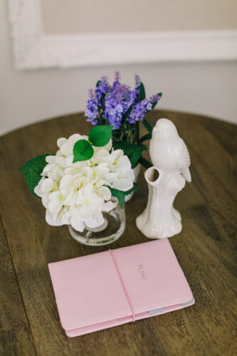 Lavender Girl's Bedroom in Newport Beach by Little Crown Interiors