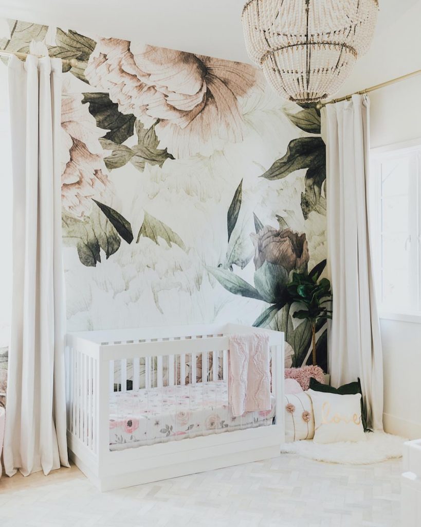 My Favorite Nursery Wall Murals | Little Crown Interiors