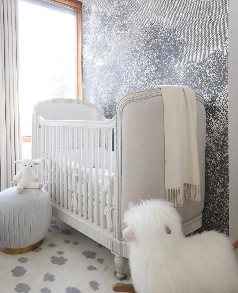 My Favorite Nursery Wall Murals Inspired by Nature - Little Crown Interiors