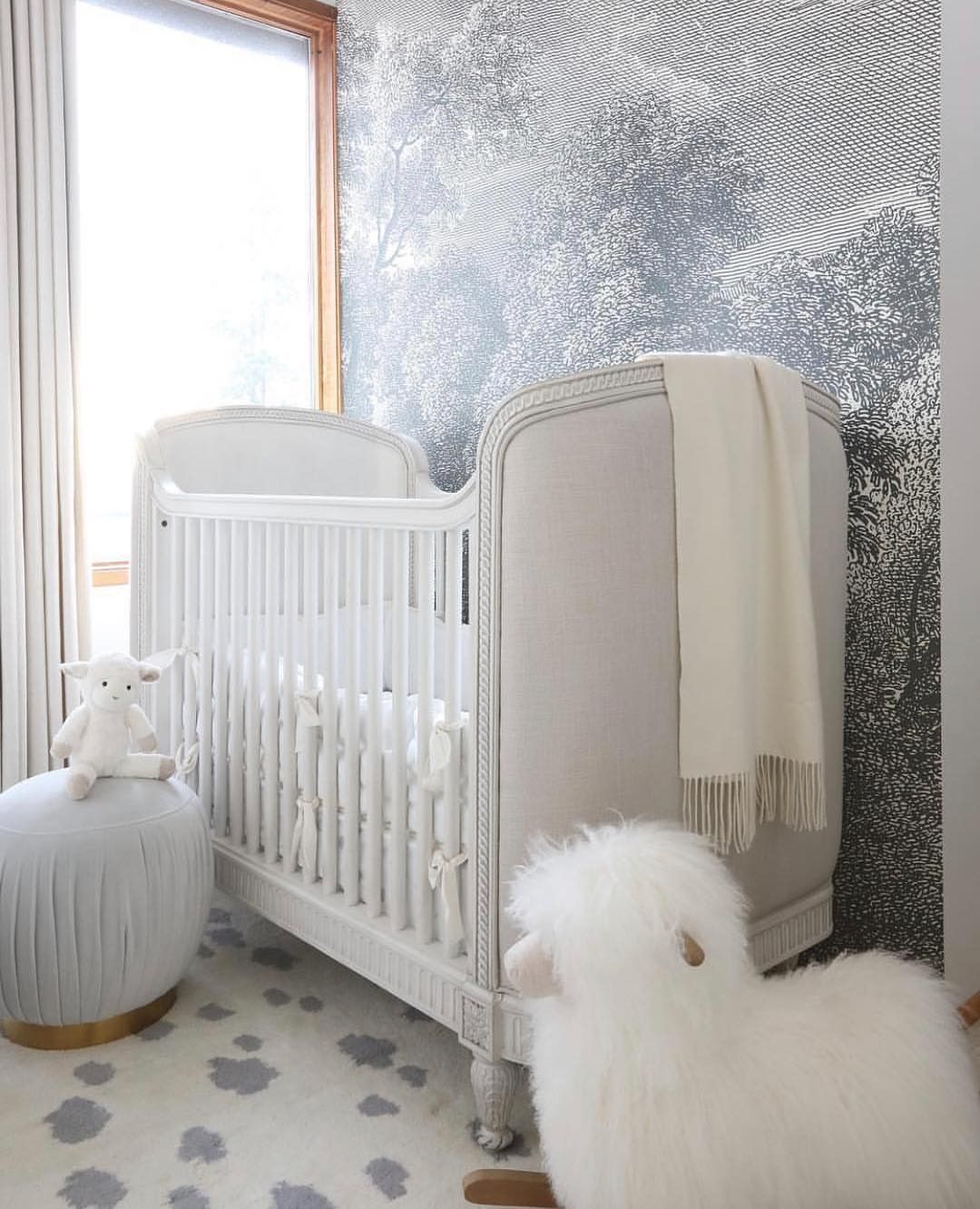 My Favorite Nursery Wall Murals | Little Crown Interiors