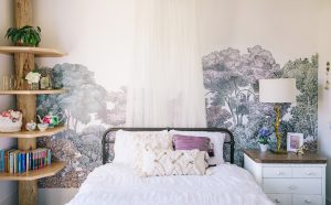 Lavender Girl's Bedroom by Little Crown Interiors
