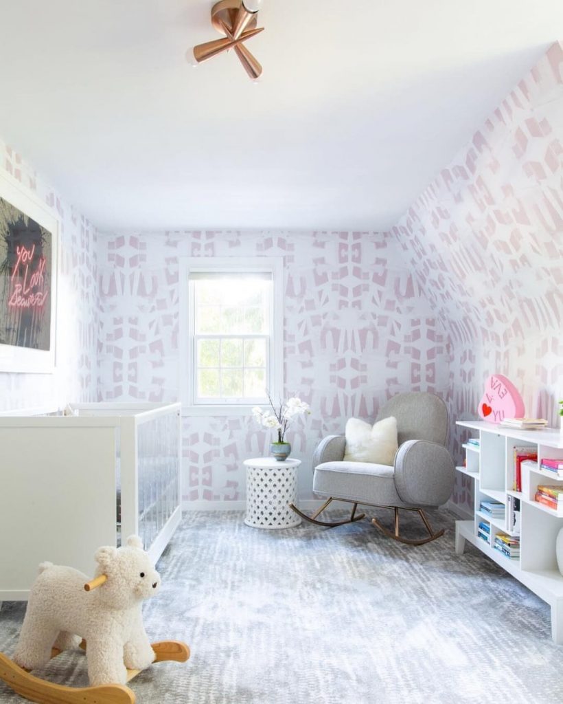 Wallpaper an Accent Wall, or the Whole Room? - Little Crown Interiors