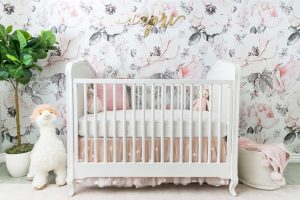 Sierra Dallas's Pastel Floral Nursery by Little Crown Interiors