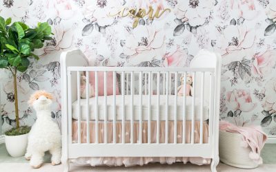A Sweet Floral Inspired Nursery Design Reveal