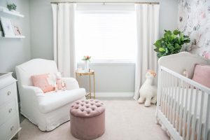 Sierra Dallas's Pastel Floral Nursery by Little Crown Interiors