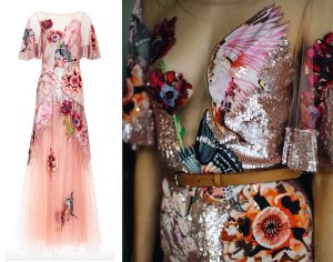 Pink Sequin Dress Temperley London