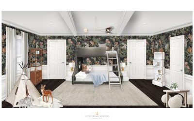 A Modern Woodland Boy’s Room Design Reveal