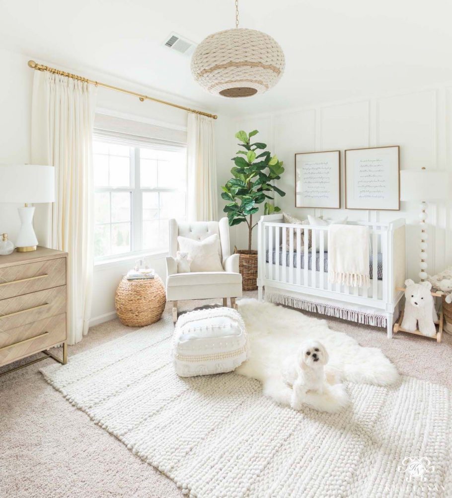 Gender neutral nursery design