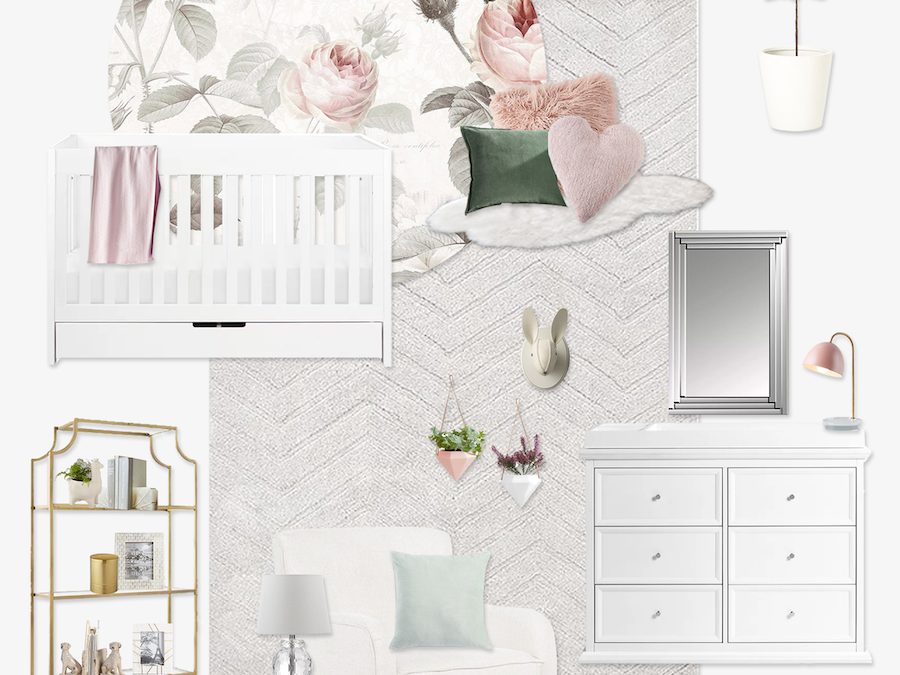 Get the Look: Recreating This Girl’s Floral Nursery