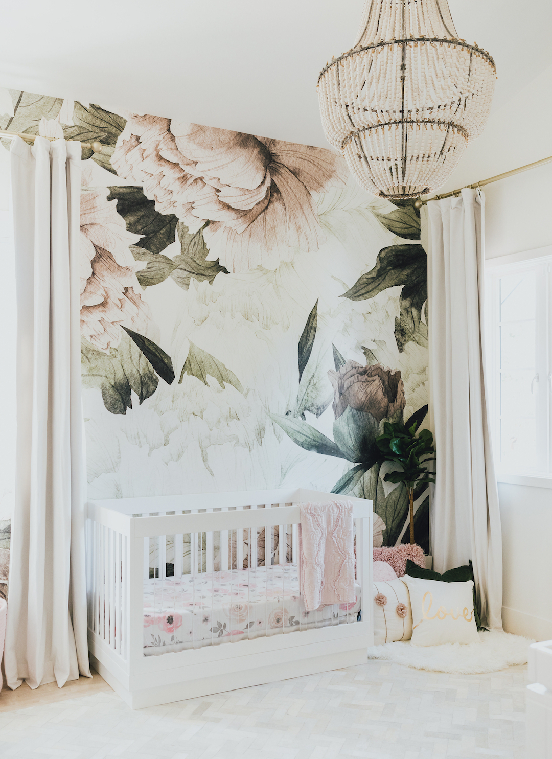 My Favorite Nursery Wallpaper and Wall Murals - Little Crown Interiors