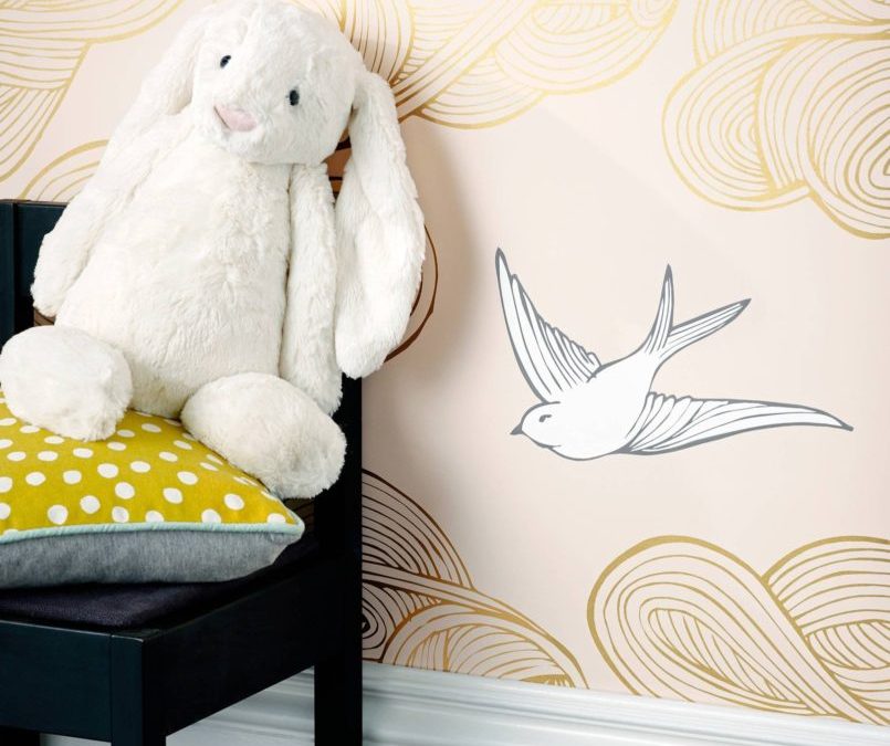 My Favorite Nursery Wallpaper and Wall Murals