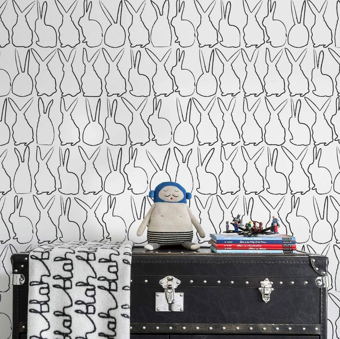 My Favorite Nursery Wallpaper and Wall Murals