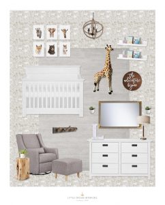 Neutral Safari Nursery Get the Look