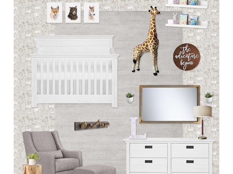 Get the Look: Sophisticated Neutral Safari Nursery