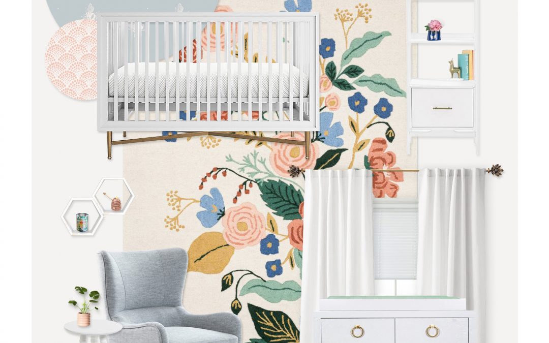 A Bee & Honey Themed Nursery E-Design Reveal