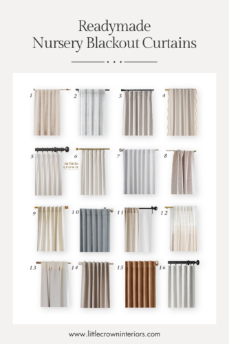 The Best Blackout Curtains for Your Nursery