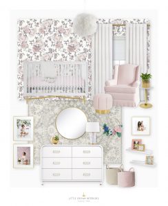 Blush Pink Nursery Design Get The Look