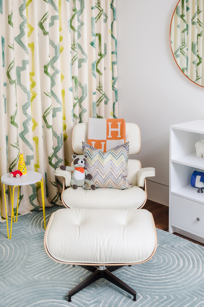 Colorful Safari Nursery Design by Little Crown Interiors