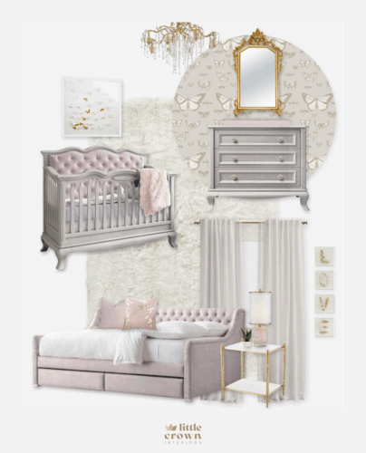 Butterfly Nursery for Twin Girls